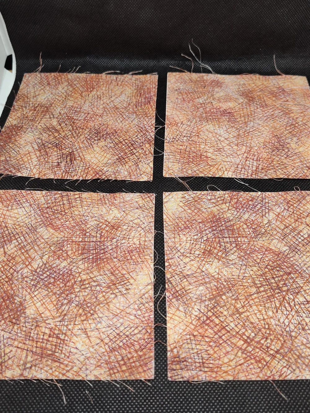4 4.50 INCH Cotton Fabric SQUARES